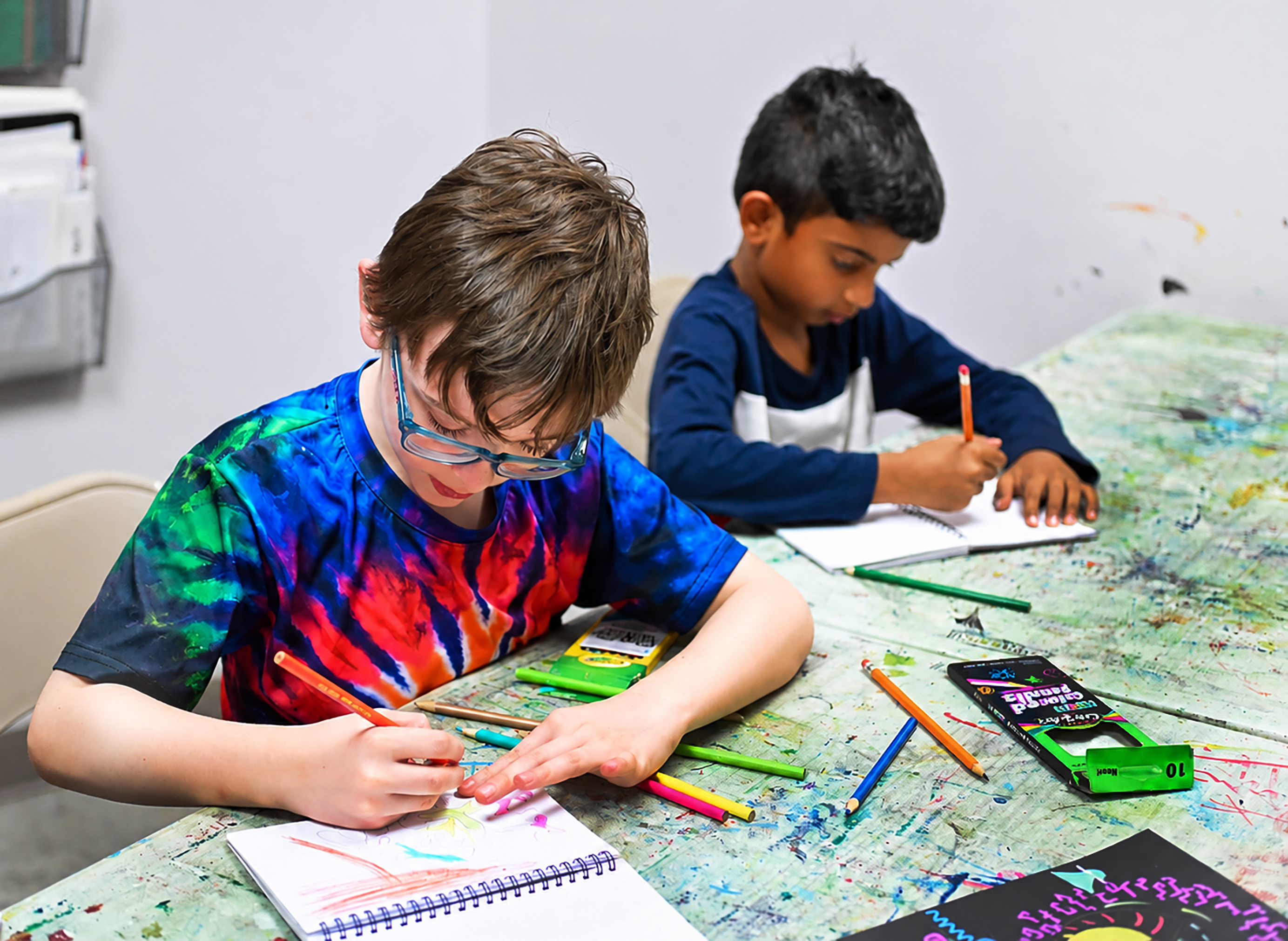 Summer Structure Ideas for Houston Kids Who Love Art